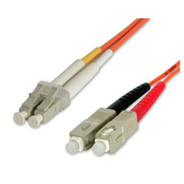 Startech.Com 1m Duplex MM Fiber Optic Cable LC-SC FIBLCSC1